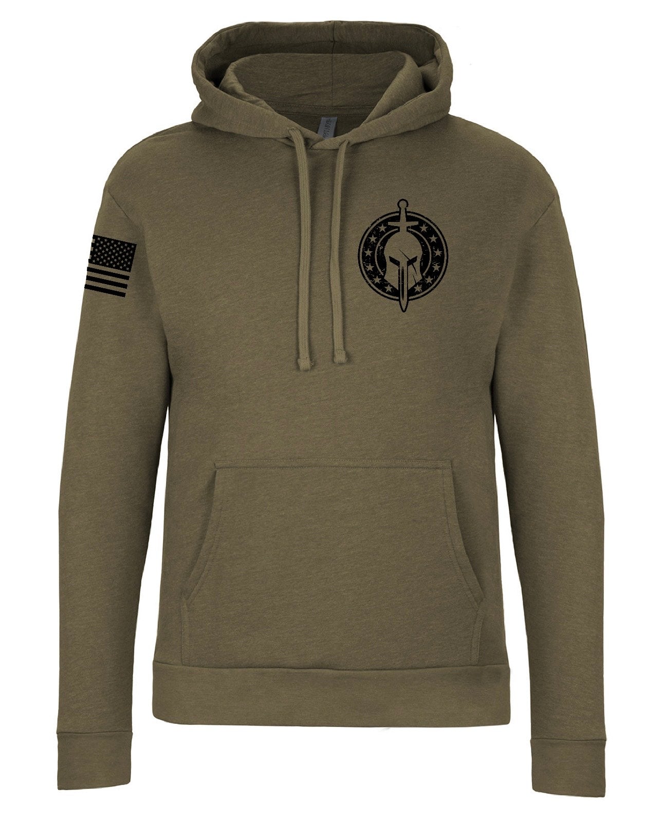 Olive Green Hoodie ( KUTF Nation) – Keep up the Fight Apparel