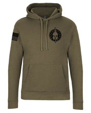 Load image into Gallery viewer, Olive Green Hoodie ( KUTF Nation)
