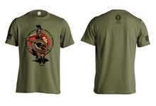 Load image into Gallery viewer, Evil is Imminent Be prepared for War! (KUTF Olive Green Shirt or in Black)
